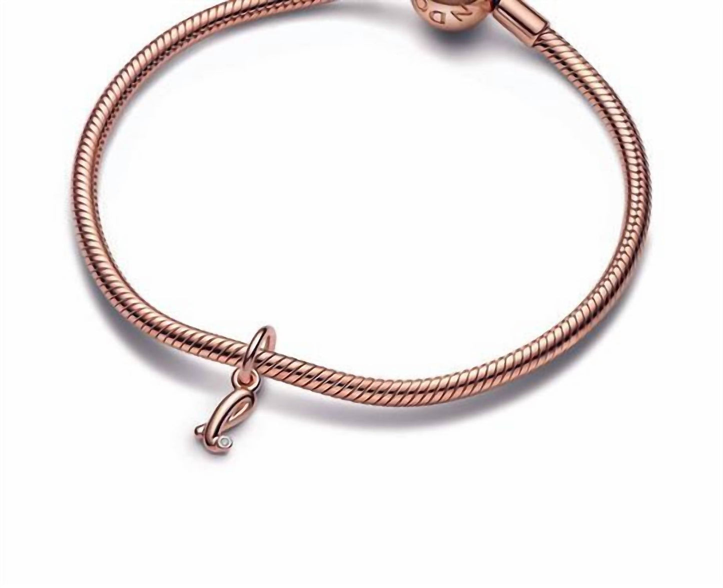 Pandora - Letter L Script Dangle Charm