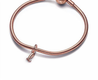 Pandora - Letter L Script Dangle Charm