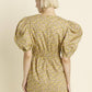Aureum - Ruched Sash Mini Dress
