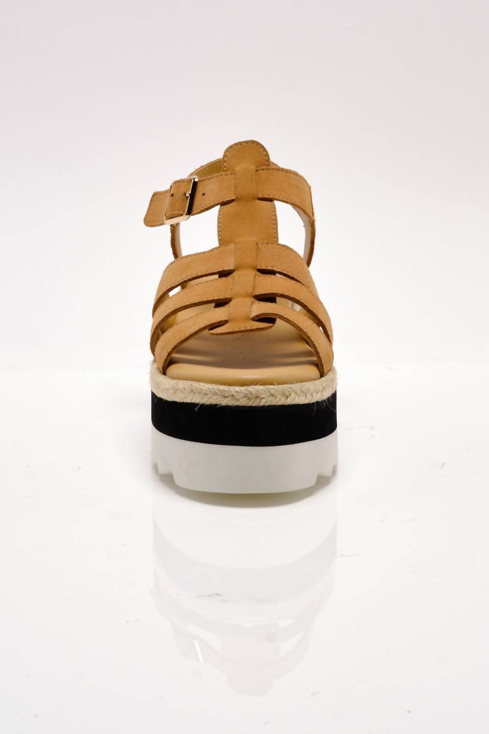 Free People - Women's Mykonos Suede Fisherman Flatform Wedges