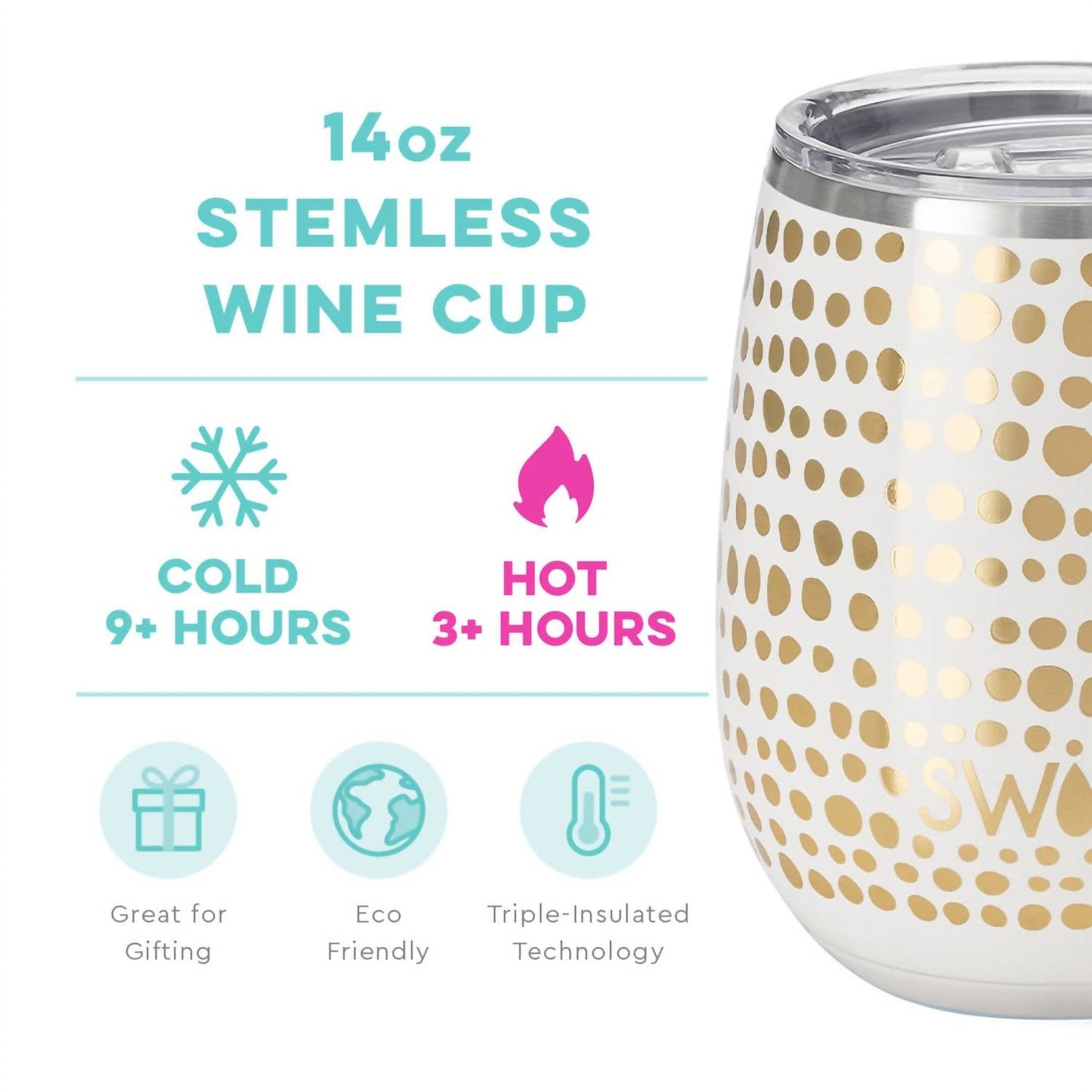 Swig Life - Stemless Wine Cup (14 oz.)