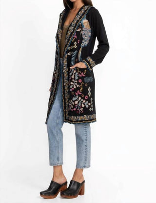 Johnny Was - BIYA SCALLOPED DUSTER SWEATER