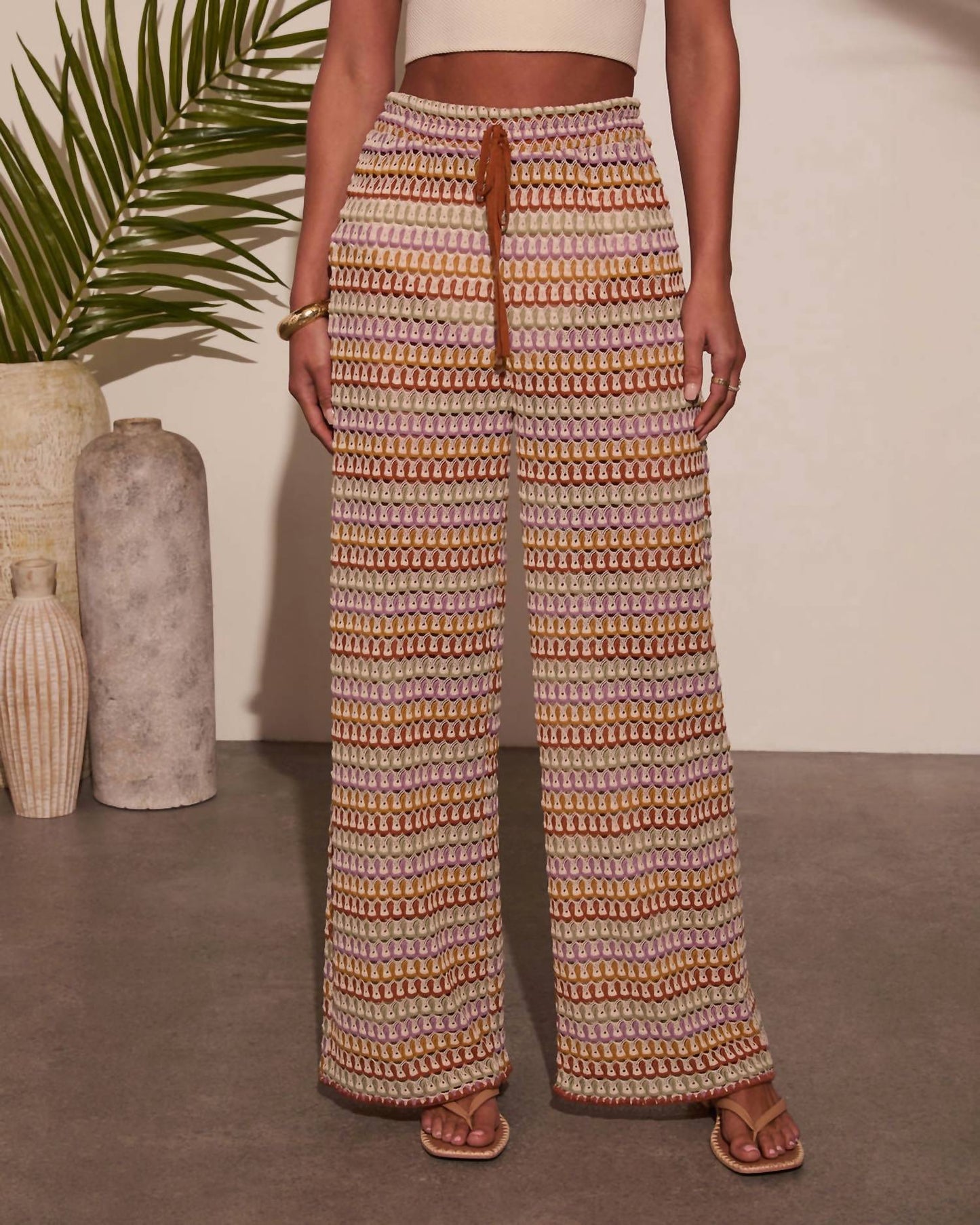 En Creme - Turks & Caicos Wide Leg Pants
