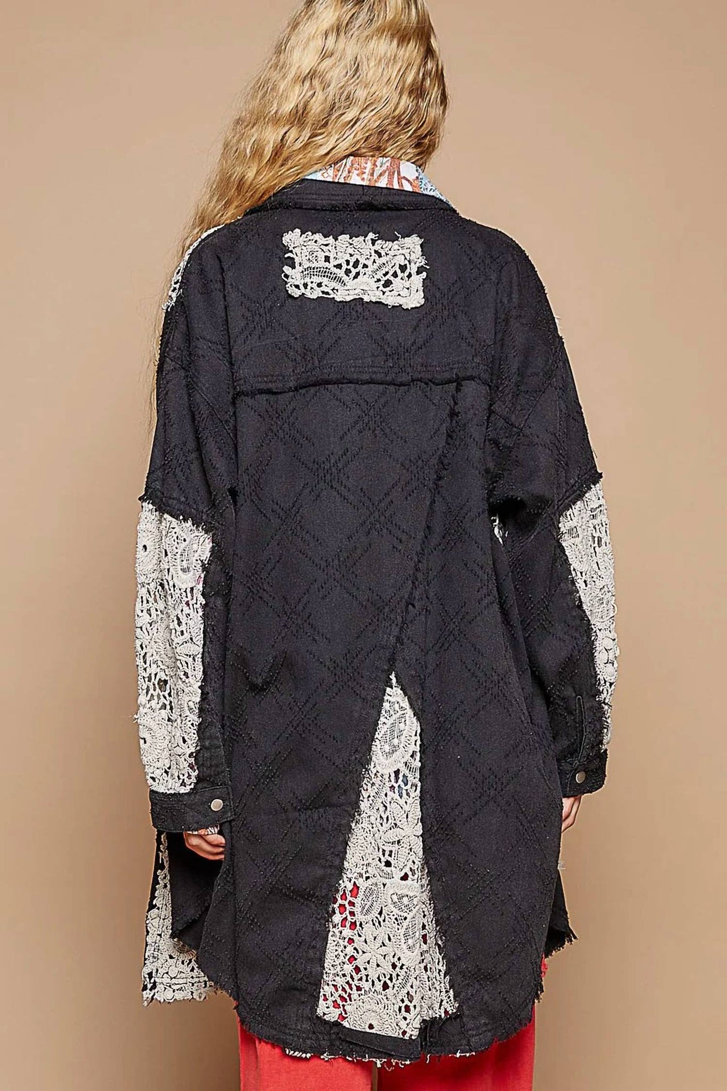 Pol - Crochet Patch Shacket