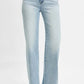 Trendsi - Women's Risen High Rise Wide Leg 90's Jeans