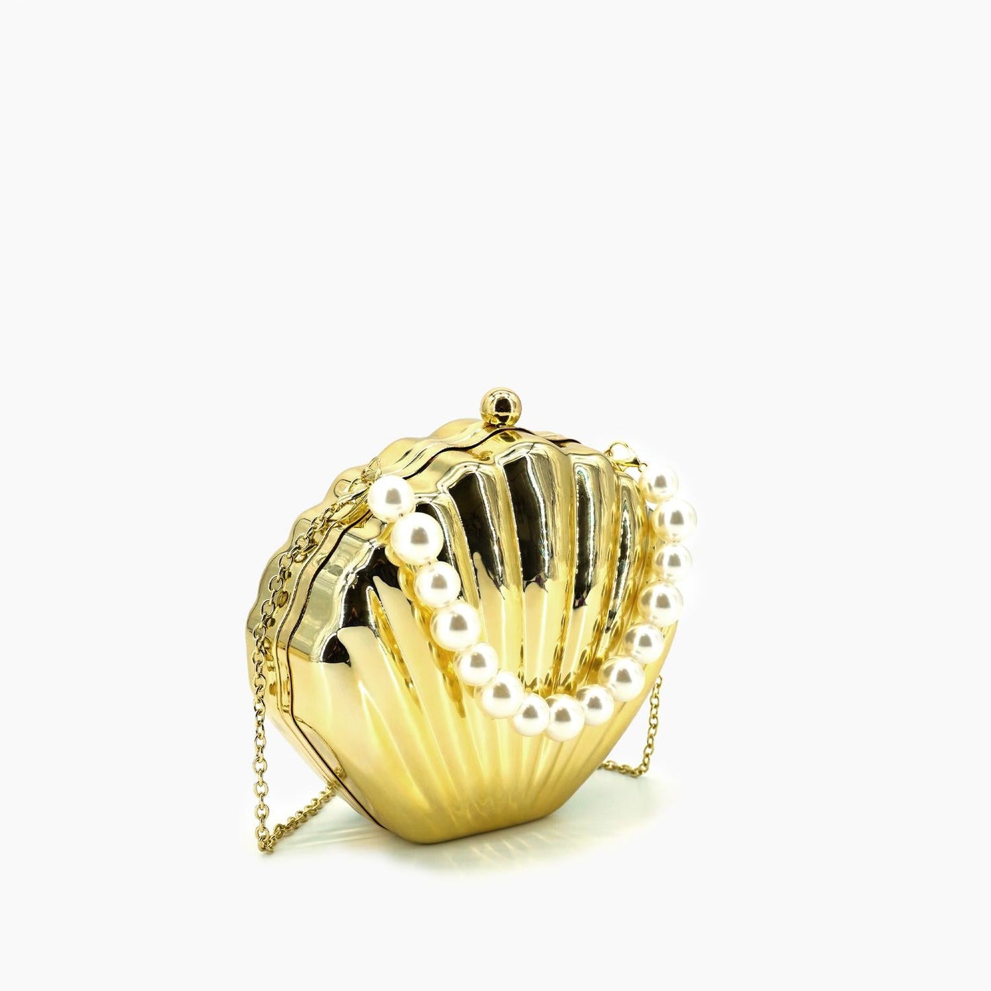 Like Dreams - Women's Marina Seashell Clutch Bag