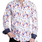 Mizumi Couture - Patterned Long Sleeve Shirt