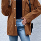 Dear Lover - Textured Flap Pocket Shacket