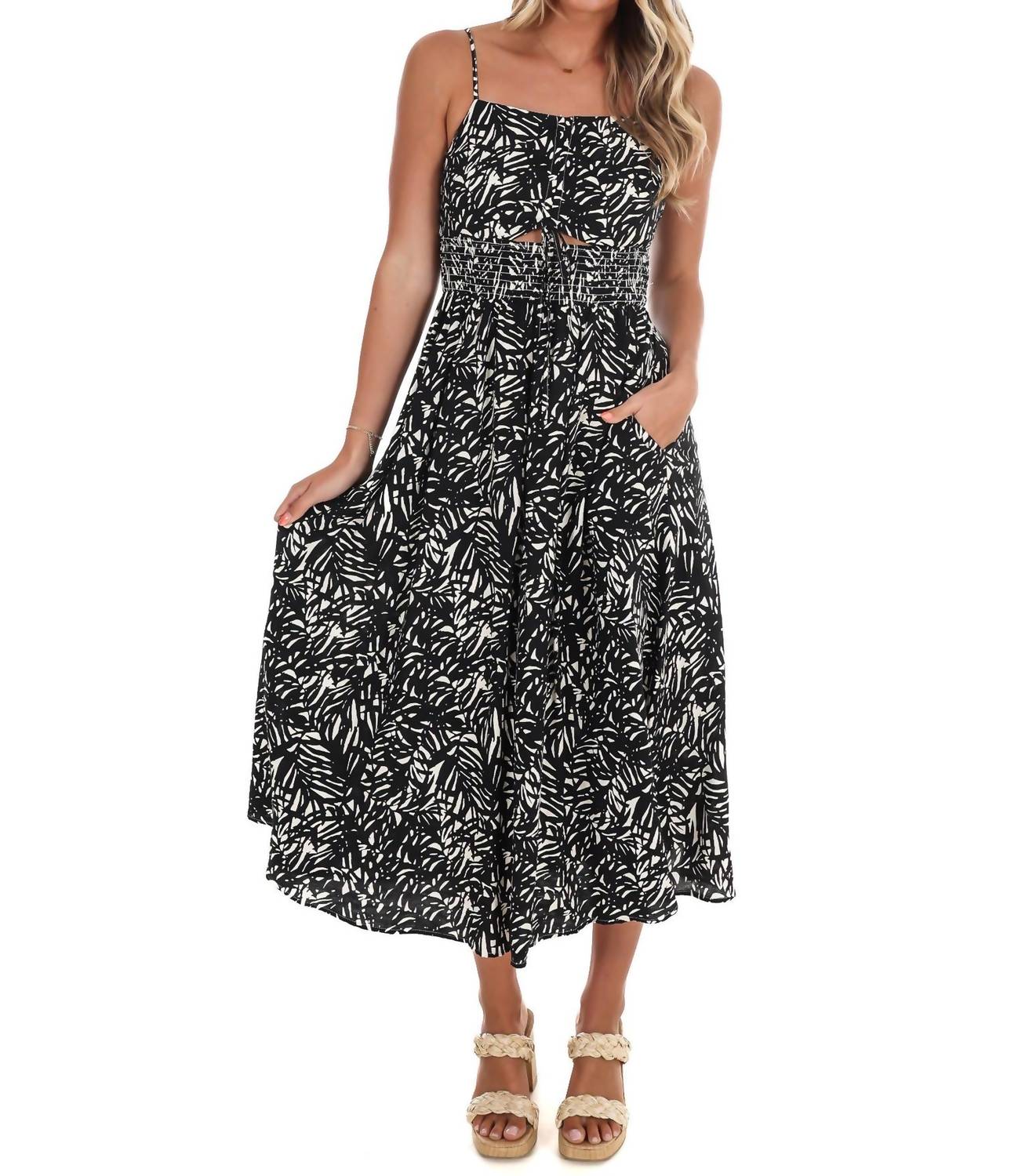 Idem Ditto - On the Boardwalk Midi Dress