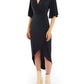 Lblc The Label - Courtney V Neck Dress