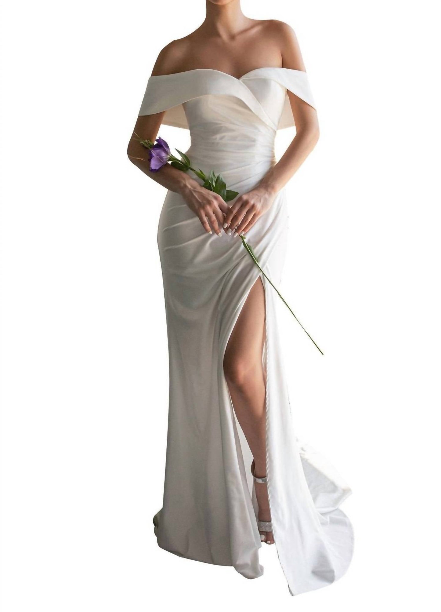 Cinderella Divine - Off The Shoulder Bridal Gown