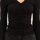 Wishlist - V-neck Ruched Top