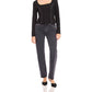 Fifteen Twenty - Faux Suede Stitch Long Sleeve Top