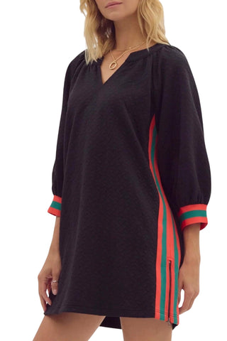 Entro - Side Striped Pullover Dress