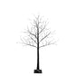 3 Pc Illuminated Halloween Tree with Purple LED Glow