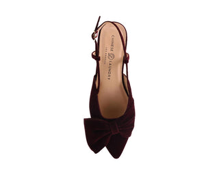 Chinese Laundry - Women's Harmony Velvet Ankle Strap Flat