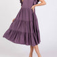 Mittoshop - Faded Tiered Midi Dress