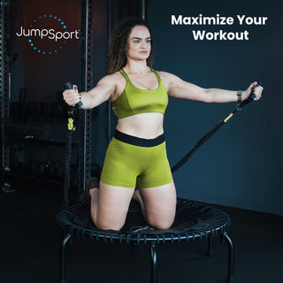 JumpSport 220 Small Rebounder for Adults, 39" ESSENTIAL Home Fitness Trampoline