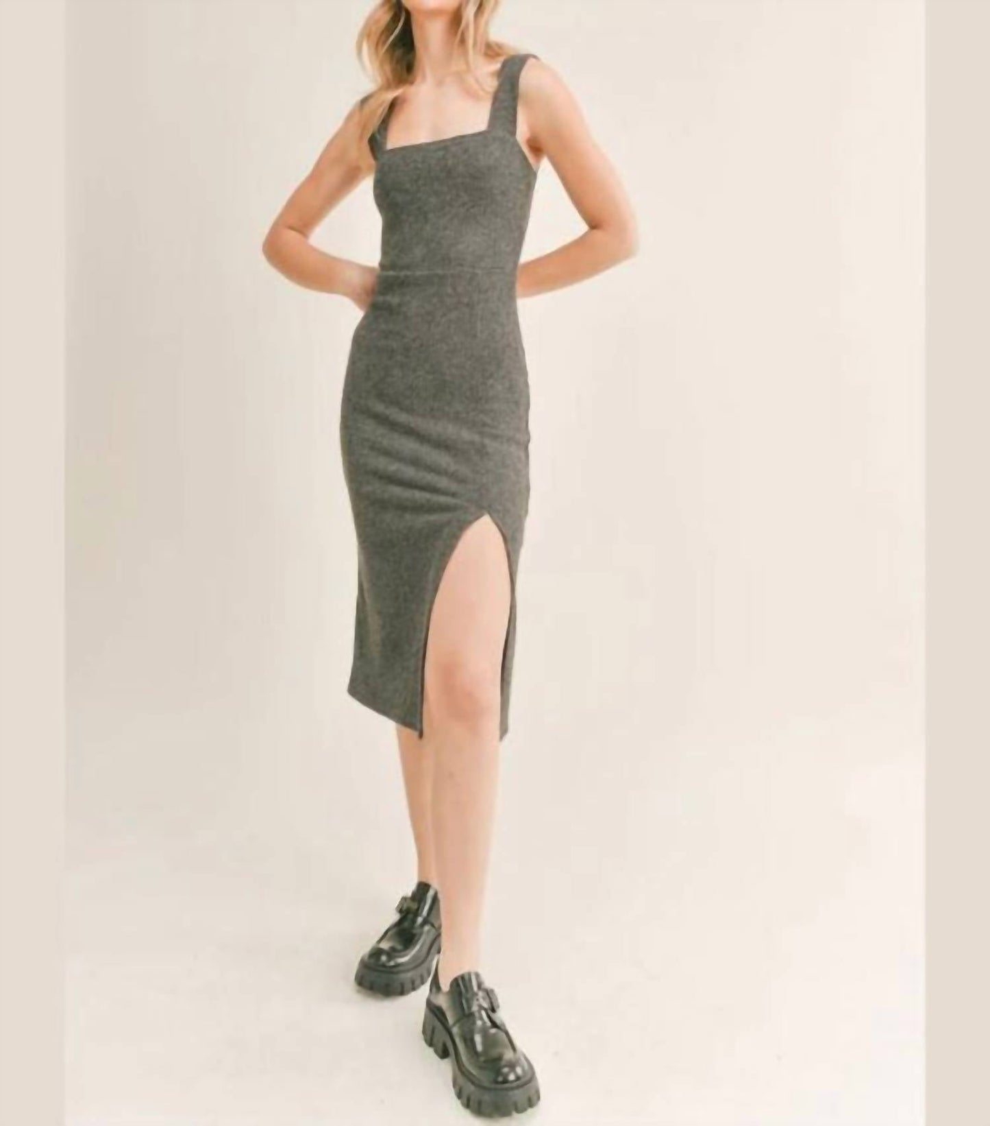Sage The Label - City Girl Midi Knit Dress