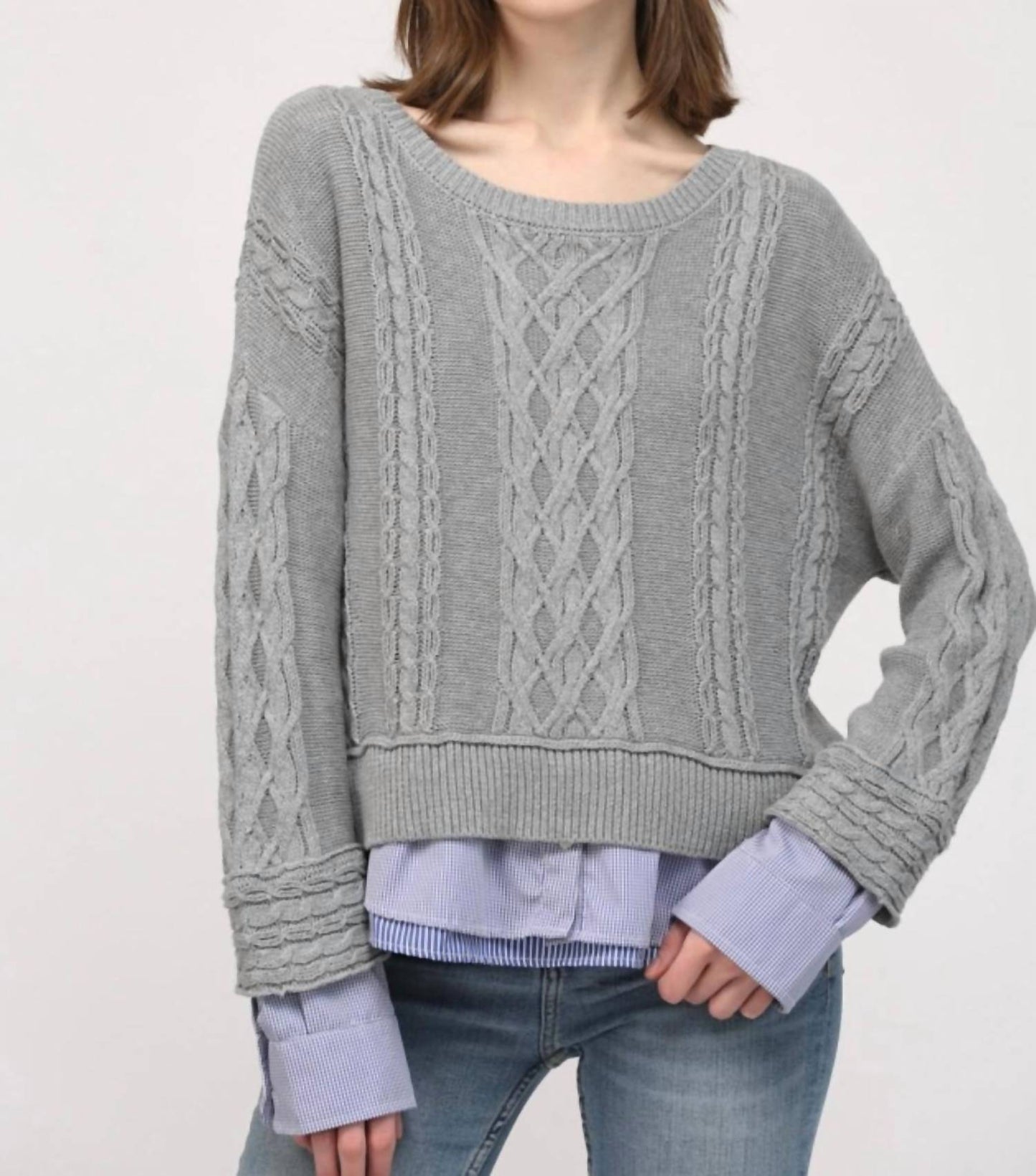 Fate - Riley Long Sleeve Sweater