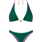 Kulani Kinis - Women's Bind Tie Halter Bikini Top