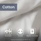 King/Cal King 3 Piece Tufted Cotton Chenille Damask Duvet Cover Set