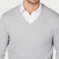 Alfani Men's V-Neck Sweater Grey Size 2 Extra Large