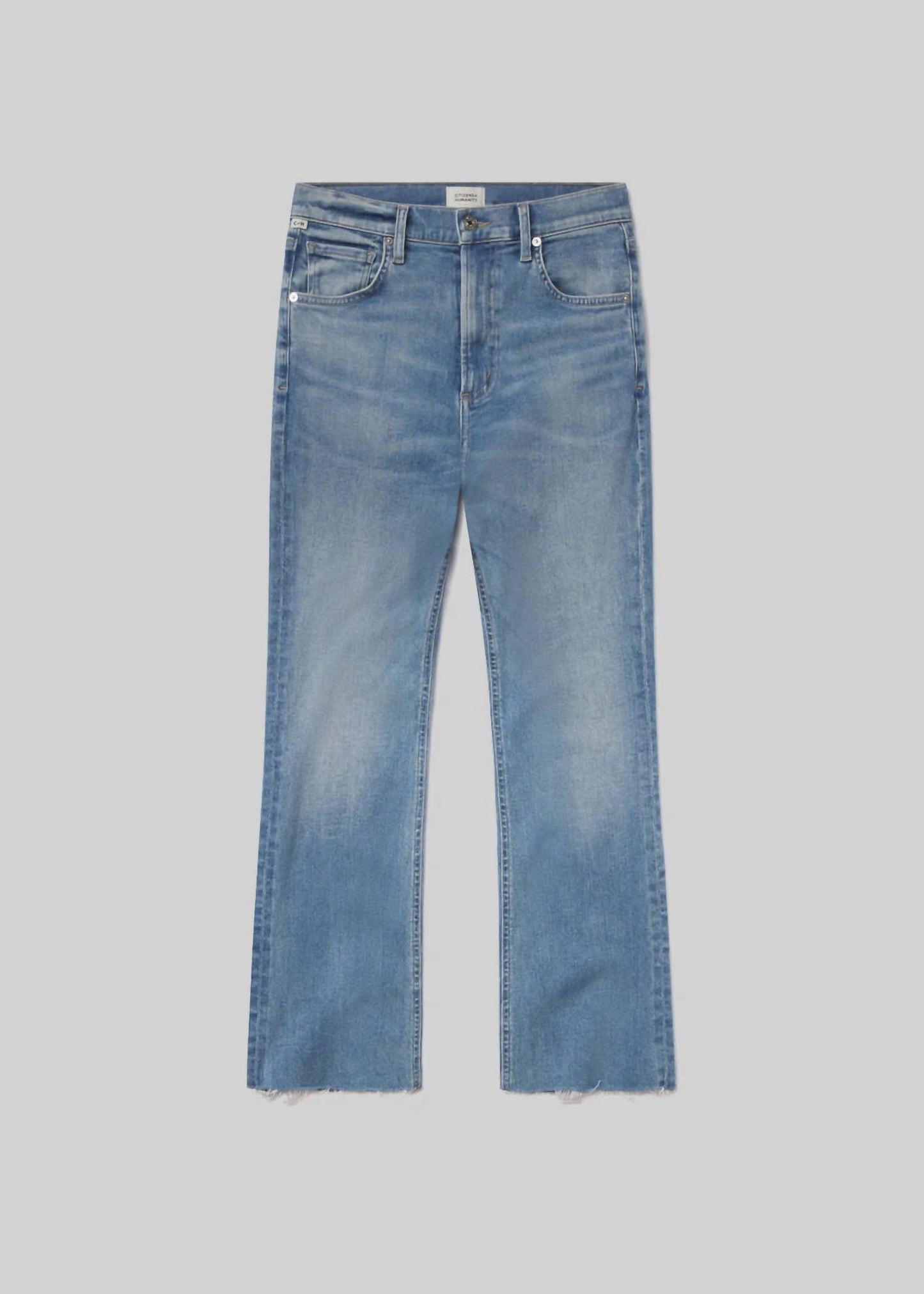 Citizens Of Humanity - Women's Isola Mid Rise Cropped Boot Tahiti Jeans