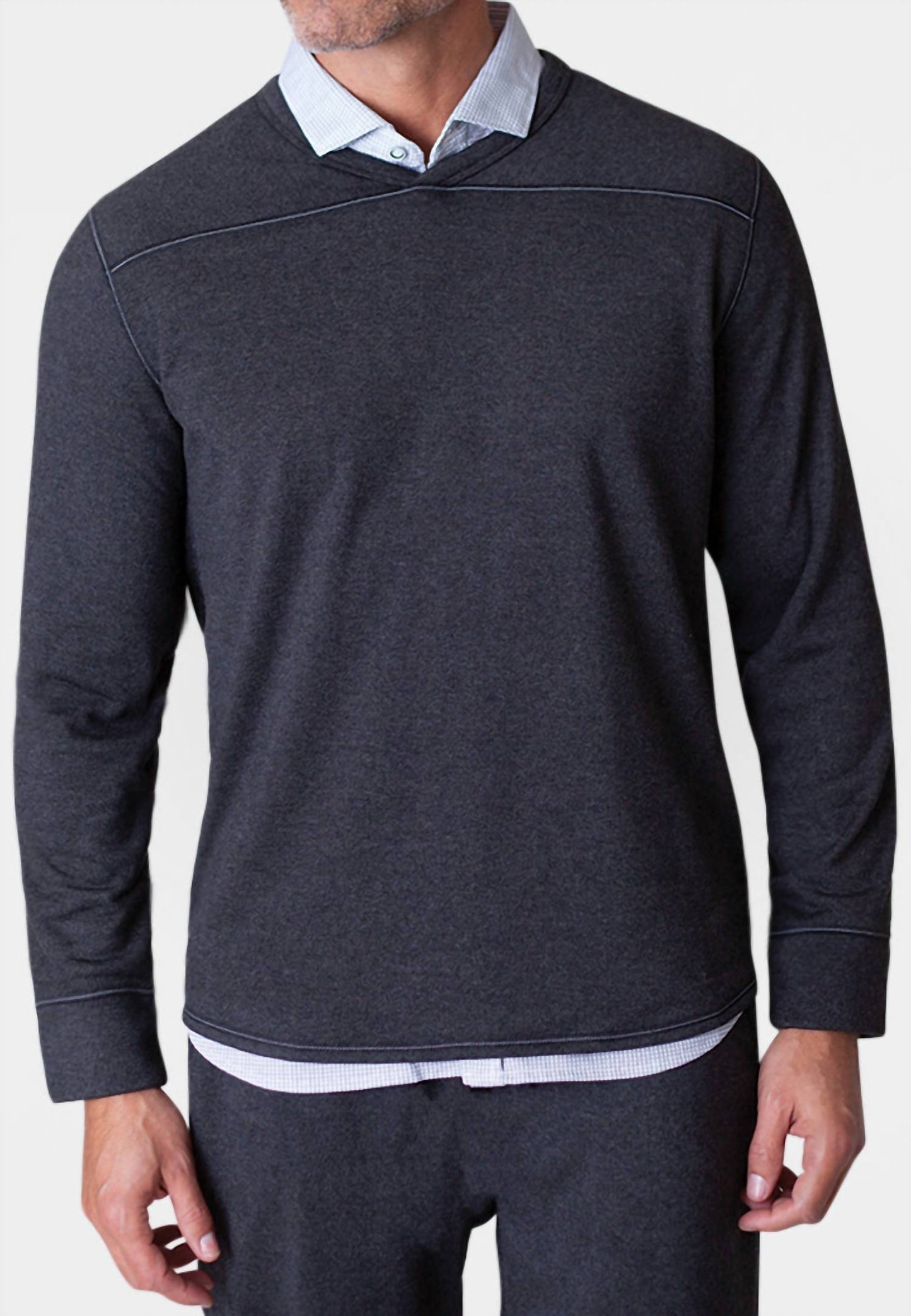 Buki - Rugvee Pullover V-neck Sweatshirt