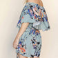 Umgee - Floral Off Shoulder Romper