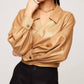 Fifteen Twenty - Sloane Crossover V-neck Wrap Shirt