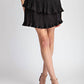 Ee:Some - Ruffle Mini Skirt
