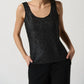 Joseph Ribkoff - Foiled Textured Knit Two-Piece Top Set