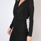 124 Voltaire - Longsleeve Classy Mini Dress