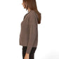 Autumn Cashmere - Boxy Shaker Fringe Hoodie with Snaps