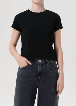 Agolde - Adine Shrunken Crewneck Tee