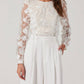 Astr - Bryne Floral Appliqué Top