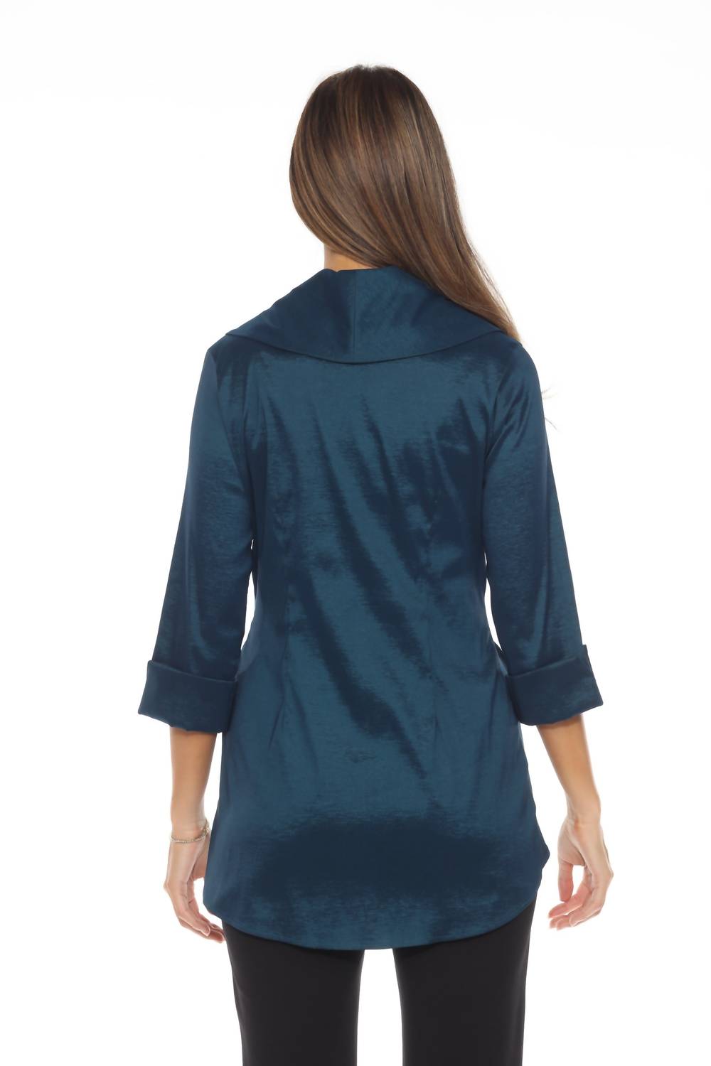 Joseph Ribkoff - Knot Front Taffeta Cover-up Jacket