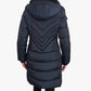 London Fog - Zip-front Hooded Heavy Weight Puffer Jacket With Button-off Fur Collar