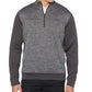 Pga Tour Men's Fleece Quarter-Zip Sweater