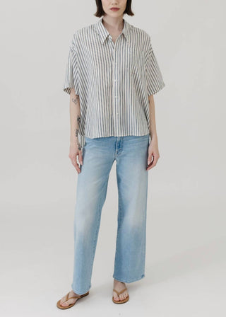 Mother - Rambler Zip Ankle Straight Leg Jeans