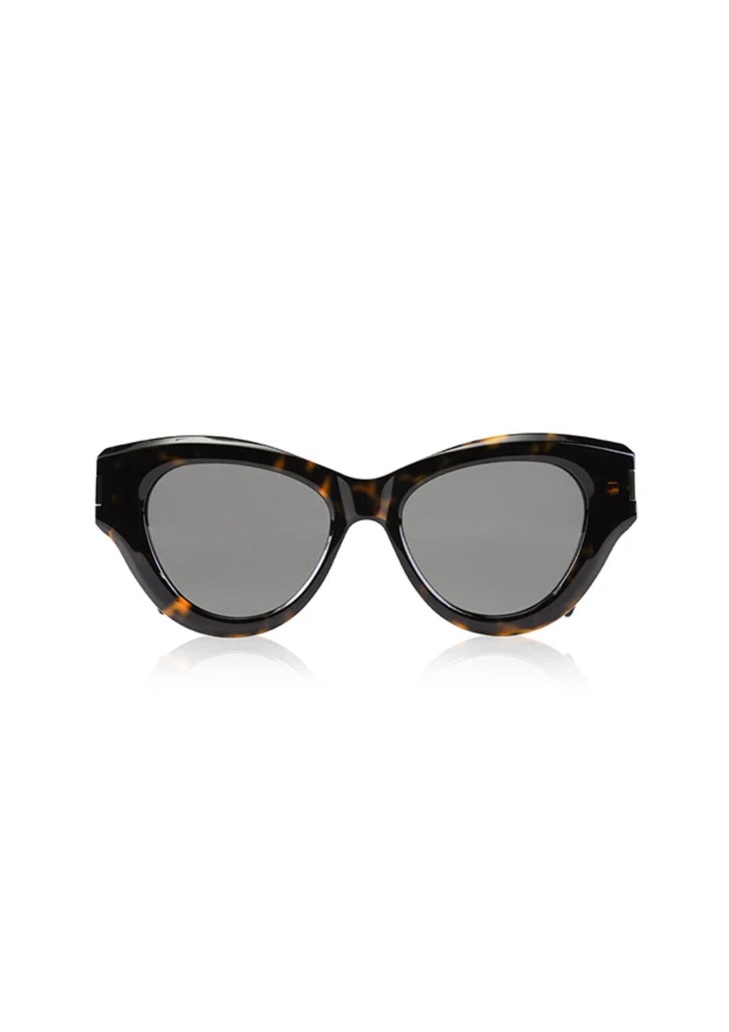 Saint Laurent - Women's 506 Rounded Cat Eye Sunglasses