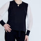 Zaalima Fashion - Long Sleeve Solid Color Regular Blouse Dim