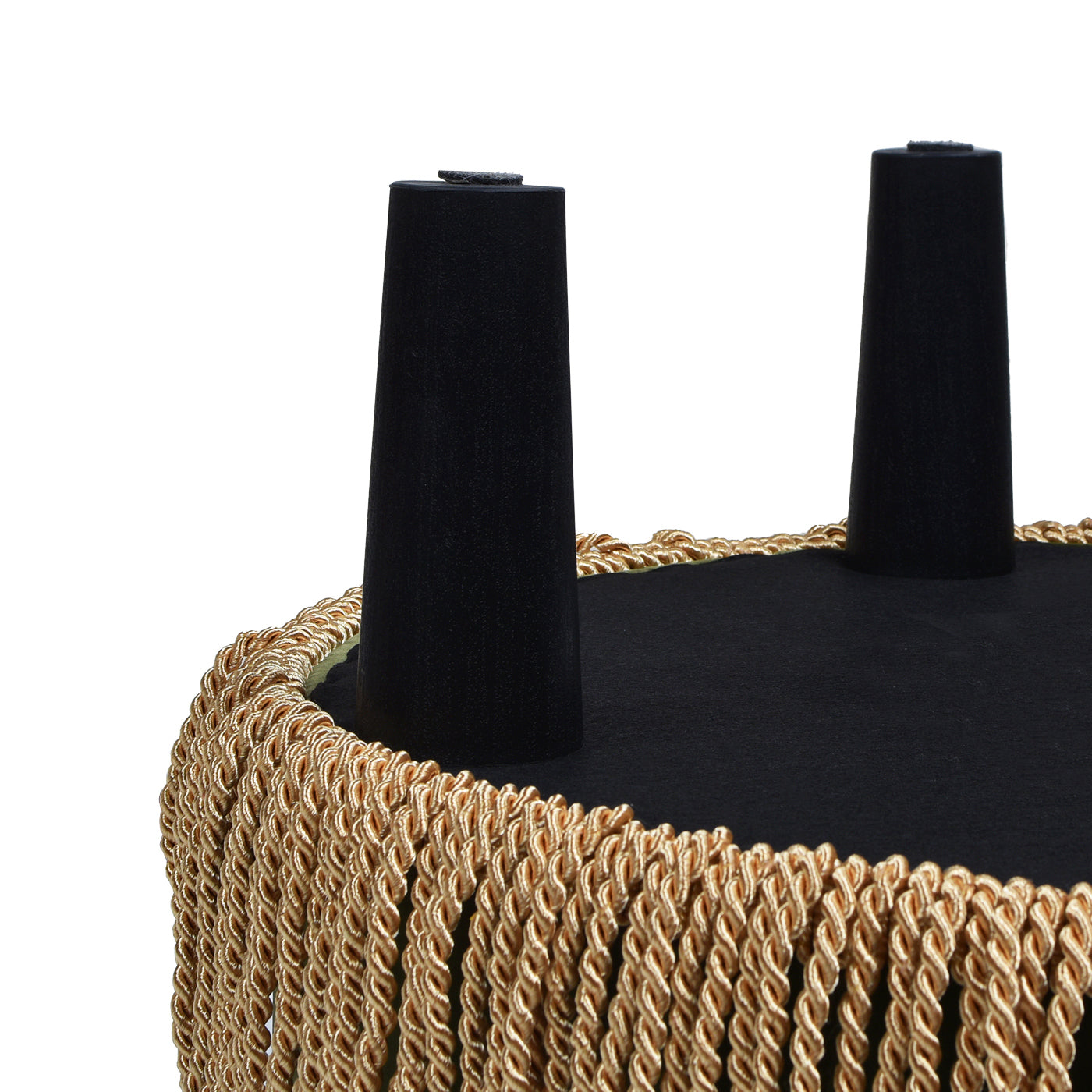 Yolanda 24" Round Upholstered Accent Ottoman