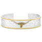 Montana Silversmiths - Longhorn Trails Cuff Bracelet