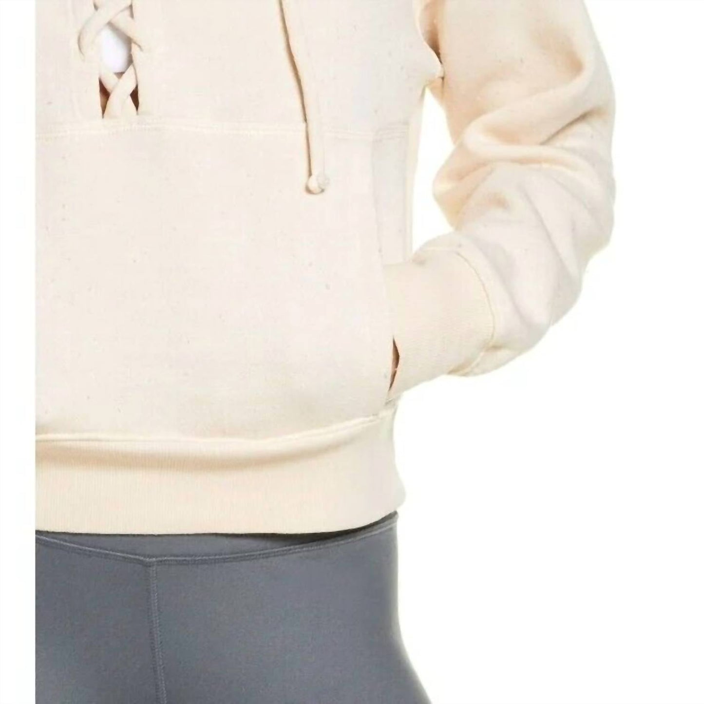 Free People - Movement Believe It Lace Up Hoodie