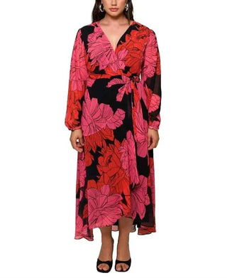 Hutch - BRIDGE WRAP MAXI DRESS