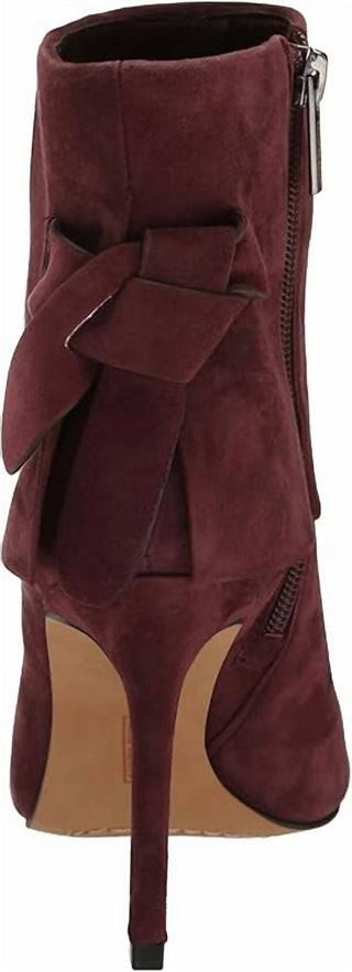 Vince Camuto - Women's Amesha Suede Open Toe Bootie
