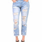 Cello - Super High Rise Distressed Jean