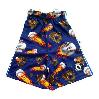 Flow Society - Boy Pull On Fastball Baseball Printed Shorts